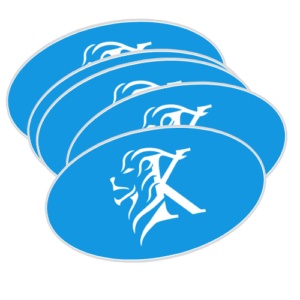 Oval Cut Stickers